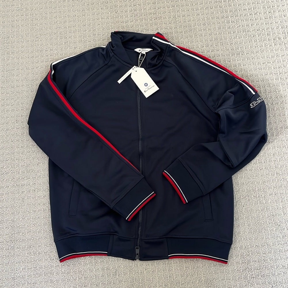 NWT Ben Sherman men’s track jacket